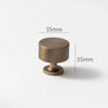 Unique brass cabinet knobs and pulls, perfect for adding a touch of personality.
 6