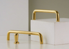 Shiny and Luxurious Solid Brass Cabinet Handles